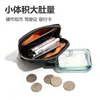 Popolare giapponese uomini e donne portafoglio impermeabile mini sacchetti di denaro cuoio zero portamonete borsa per il tempo libero cerniera borsa auricolare L230704