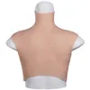 乳房形式Eyung 8thアップグレード最高品質のリアルなシリコン胸胸肉形式デザインチェストコスプレドラッグクイーンクロスドレッシング230711