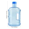Butelki na wodę VORCOOL 5L butelka czystej wody pojemnik na wodę mineralną wiadro do przechowywania na zewnątrz zagęszczony dozownik do żywności wiadro kempingowe 230711
