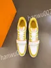 Novos tênis de design quente sapatos casuais de couro de bezerro reflexivos formadores de couro vintage tênis estilista para todos os jogos sapatos de lazer plataforma com cadarço wd230603