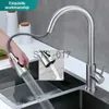 Kitchen Faucets Kitchen Faucet Stainless Steel Faucets Hot Cold Water Mixer Tap 2 Function Stream Sprayer Single Handle Pull Out Kitchen Taps x0712