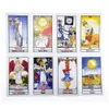 Attività di giochi all'aperto Versione addensante Carte dei tarocchi del cavaliere russo Mazzo Divinazione mistica Carte dei tarocchi russi per principianti 230711