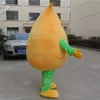 2018 Costume de mascotte de mangue usine adlut costume mascottes de personnage de dessin animé alimentaire pour 235v