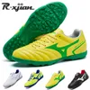 Safety Shoes R xjian High Ankle Soccer 35 45 Men Ultralight Indoor Football Boots Boys Non Slip Long Spikes Trainers Sneakers 230711