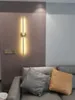 壁ランプ充電式モダン配線なしバッテリーブロンズランプリビングルームの寝室の装飾ライト