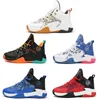 Kid 2023 Basketball Chaussures Multicolore Enfants Blanc Bleu Noir Orange Rouge Garçons Formateurs Sports de Plein Air Enfants302 302166 302648 302820 302173 302