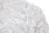 QNPQYX新しいセクシーなブラックフェザーレースの男性ファッションスルークラブドレスシャツメンズイベントパーティープロム透明化学S-3XL