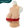 Forme mammaire MUSIC POET Formes mammaires en silicone réalistes Crossdressing Pas d'huile Énormes faux seins pour Crossdressers Drag Queen Shemale 230711