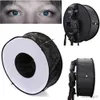 Flash Diffusers Universal 45cm Easy-fold Ring Speedlite Flash Softbox Diffuser Reflector for Macro Shoot Portrait Photography For Canon Nikon R230712