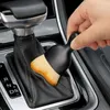 Car Cleaning Dust Brush Car Interior Air Conditioner Air Outlet Cleaning Artifact Brush Car Crevice Dust Removal Detailing Brush