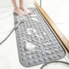 Tappetini da bagno Tappetino lungo Massaggio Piede Pad Sicurezza Antiscivolo Pavimento bagno Pvc Tappeto Tappeto doccia 40x100cm