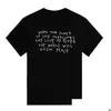 Heren T-shirts Streetwear Vrede Liefdesbrief Gedrukt Mannen T-shirt Mensenrechten Grafische Tee Katoen Pover Van Inspirational Dhkam