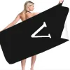 Grande marque serviettes de bain mode serviette de plage natation et absorption de l'eau courante et prévention du sable couples sueur essuyage serviette emballage