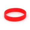 2 pièces ensemble Rouge Noir Blanc Fitness Bracelet Hommes Femmes Enfants Caoutchouc Sile Bracelet Pour Homme Cadeau Bijoux En Gros L230704