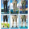 Męskie spodnie wiosenne letnie spodnie męskie moda szybkoschnące na zewnątrz sportowe odpinane spodnie męskie spodnie na co dzień piesze wycieczki wspinaczka spodnie cargo J230712