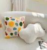 Pillow Case Floral Cushion Cover 45x45cm Chic Daisy Dandelion Embroidery Home Decoration Pillow Cover for Sofa Bed Chair Living Room 230712