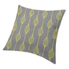 Oreiller moderne géométrique gris Boll couverture Polyester géométrie jeter cas maison taie d'oreiller décorative
