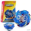 4d Beyblades B-X Toupie Patlama Beyblade Döndüren Üst Kıvılcım Metal Füzyon B-174 Alaşım Kablo Anttena Mavi Kırmızı Kahraman Montaj Oyuncakları R230712