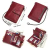 Wallets Fashion Women Wallet Female Genuine Leather Coin Purse And Small Walet Portomonee Lady Money Zipper Perse Card Holder