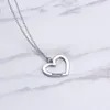 Hänge Halsband 3 st Hollow Out Heart Design Friends Forever Halsband Set BFF Chain Choker För tjejer Kvinnor Dvs Friendship Memorial