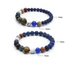Beaded Eight Planets Bracelet Strands Natural Stone Universe Solar System Yoga Bracelets For Mens Women Jewelry Drop Delivery Dhqai