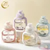 Waterflessen Student Draagbare Stuiterende Cap Stro Cup Zomer Kinderen Hoge Schoonheid Grote Capaciteit Kawaii Beer Waterkoker Drinken