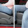 Fundas de asiento de coche, cojín giratorio, suave, cómodo, antideslizante, espuma, memoria de movilidad, ayuda giratoria en silla, almohadilla para atar