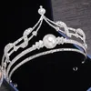 Pinces à cheveux à la mode couronne accessoire de mariage femmes coiffure coiffure de mariée fiançailles bijoux diadèmes Pageant cadeau