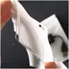 기타 포장 운송 재료 명확한 추가 흰색 진주 플라스틱 폴리 OPP 지퍼 Zip Love Packages 보석 음식 PVC 가방 작은 DHR1Q