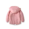 Jaquetas de lã de inverno para crianças ao ar livre para meninos com capuz quente para meninos casacos blusão outono roupas casuais para bebês 230711