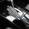 Ingranaggi per auto Copertura del freno a mano Diamond Styling Bling Protezione della copertura del freno a mano automatica Decor Accessori per auto universali per donne Ragazze