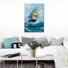 Canvas Art Reproduction Pin on Ships by Frank Vining Smith Painting Handcrafted House Decor