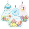 Storage Bags Bath Toy Bag Heavy Duty Transparent Organization Toddlers Bathtub Mesh Bathroom Supplies