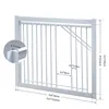 Cages à oiseaux 304026cm porte d'entrée barres de fil métallique cadre portes de piégeage simples Cage fournitures de course pour 230711