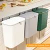 Poubelles de cuisine murales avec poubelle de plafond pour portes d'armoires de salle de bain et poubelle de rangement 230711