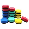 Pack Mini Dry Erase Gummen Magnetische Whiteboard Krijtbordreinigers Ruitenwisser (4 kleuren 2 X Inch)
