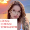 Sonnenbrille Lesebrille für Damen Herren Designer Runder Übergroßer Rahmen Blaues Licht blockierende Leser Oprah Stilvolle Brillen FML