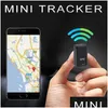 Akcesoria samochodowe Gps Nowy inteligentny lokalizator Mini Tracker Silne magnetyczne małe urządzenie śledzące w czasie rzeczywistym Motocykl Ciężarówka Dzieci Nastolatki Stare Dh0Rs