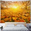 Tapestries Forest Corner Wall Hanging Sunshine Tree Tapestry Art Decoration Blanket Curtain Hanging At Home Bedroom Living Room Decoration R230710