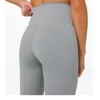 lu Pantaloni da yoga Wunder Train Leggings sportivi da donna a vita alta Indossati dall'acqua Abbigliamento da yoga nudo