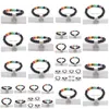 Bracelets de charme bracelet en pierre naturelle 8 mm 7 chakra arbre de vie mticolor perles pierres femmes hommes yoga gouttes livraison bijoux dhjqr