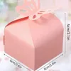 Подарочная упаковка 10 шт. Фиолетовая розовая бабочка коробки для девочки для детской душе