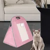 Bolsa de transporte para gatos bolsa portátil respirável bolsa de mão bolsa para cachorro animal de estimação