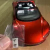 Diecast Model 1 24 Tesla sports alloy model die-casting and toy toy children's toys Christmas gift boy toys 230711