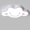 Plafonniers Sourire Nuage Lampe Pour Enfants Chambre Décor Gradation Led Lumière Simple Moderne Salon Bébé Pépinière