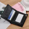 صورة مخصصة للمحفظة بوه مع جلود سحرة متعددة فتحات البطاقات عملة محفظة عمودية تحمل بطاقات الهاتف أفضل هدية للرجال L230704