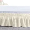 Chair Covers Ruffled Eyelet Bed Skirt Dust Ruffle With Gathered Styling And Sofa Cover Single Seat Couch Pet For 3 Cushion