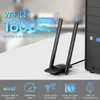 네트워크 어댑터 EDUP WIFI 6 USB 어댑터 듀얼 밴드 AX1800 USB3 0 무선 WI FI Dongle 드라이브 무료 카드 Wi -Fi6 용 랩톱 230712