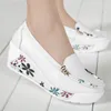 Dress Shoes GKTINOO Women s Genuine Leather Platform Wedges White Lady Casual Swing Mother Size 35 40 230711