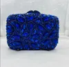 Borse da sera XIYUAN Multicolore Scava Fuori Borsa da donna con pochette in cristallo Borse da sposa Borsa da sposa con diamanti Borsa 230711